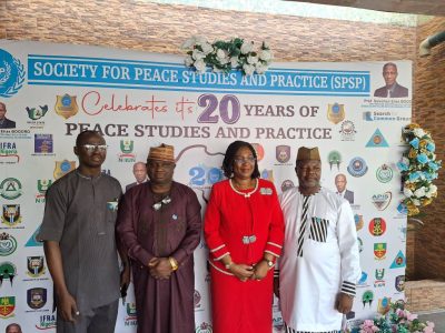 Lasu Vc, Prof. Olatunji-Bello, Admitted Into The Fellowship Of Society For Peace Studies And Practice3