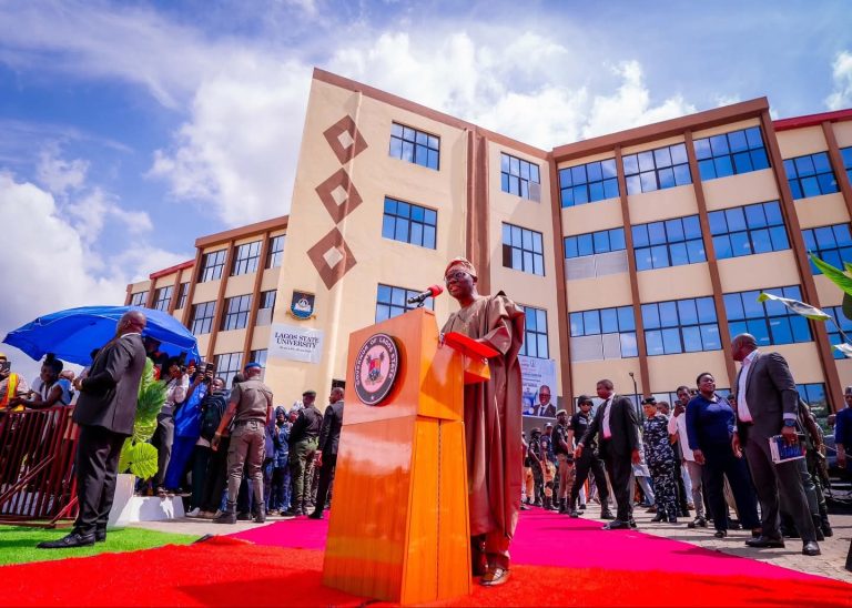 GOV. SANWO-OLU PLEDGES CONTINUED SUPPORT FOR LASU