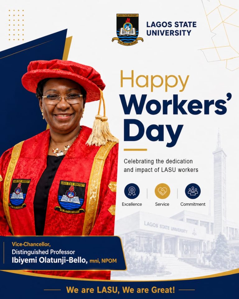 VICE-CHANCELLOR’S WORKERS’ DAY MESSAGE
